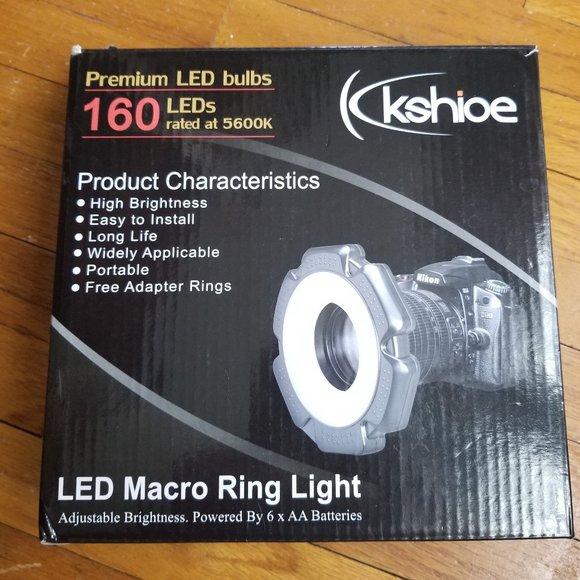 LED Macro Ring Light Camera Compatible NWTO